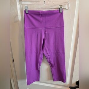 lululemon athletica Bright Purple 17" Leggings